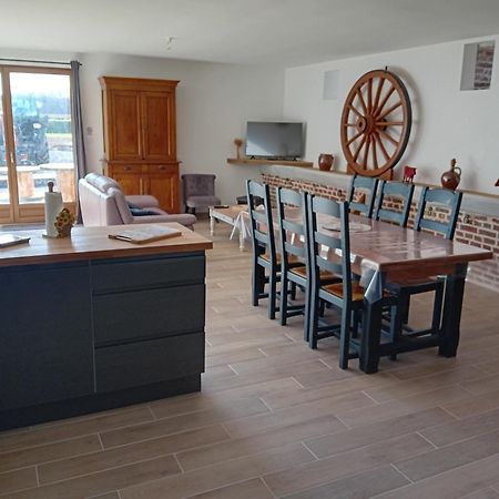 Gite Ferme Du Marronnier Derchigny Exterior foto