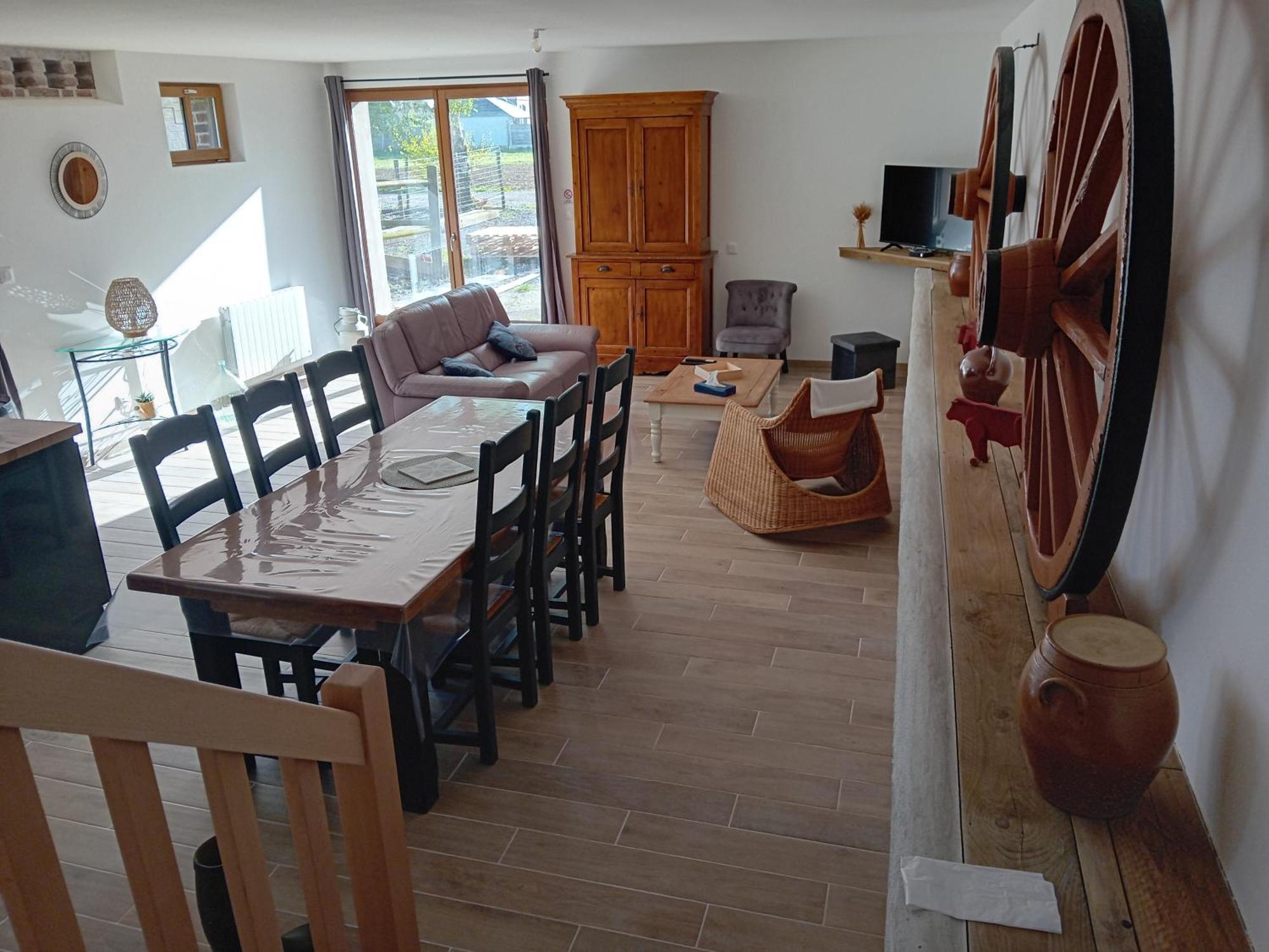Gite Ferme Du Marronnier Derchigny Exterior foto